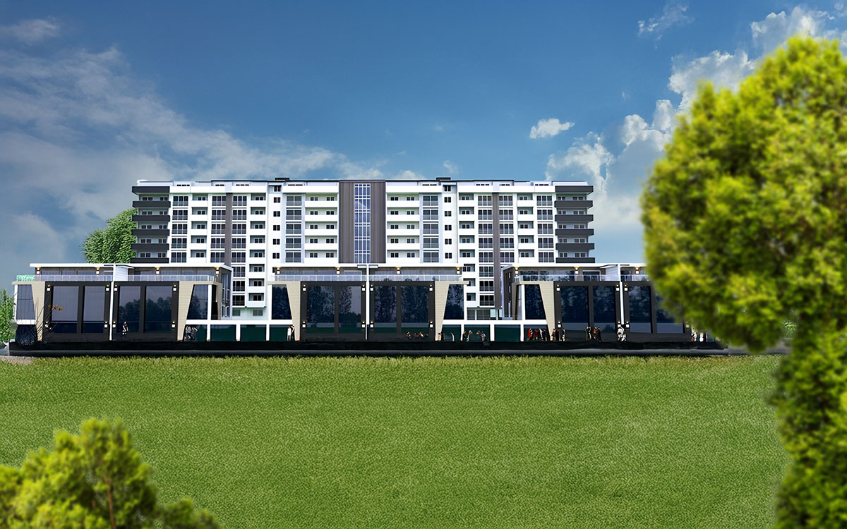 ERYAMAN KIRATLI REZIDANS SATILIK 2+1 DAİRE